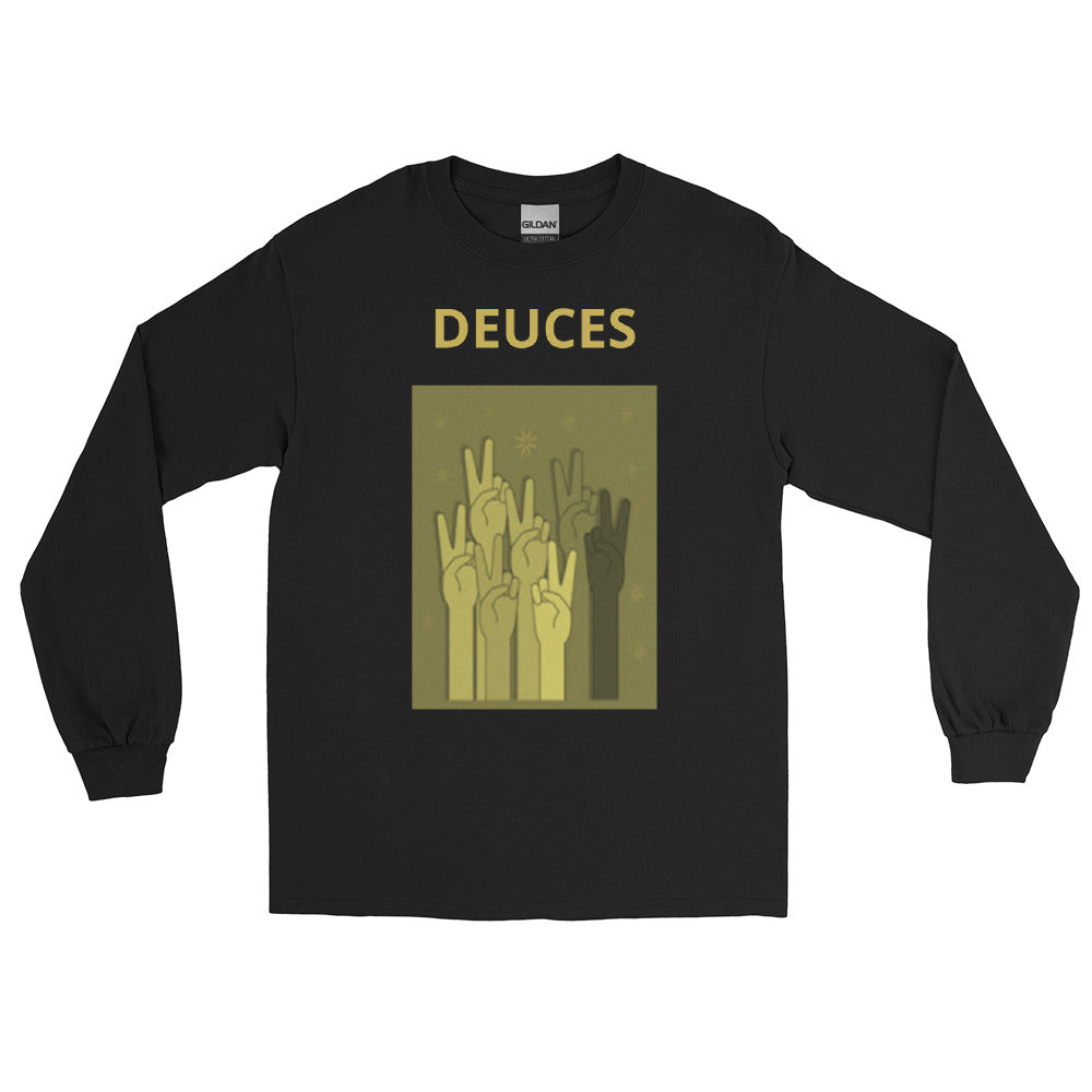 Deuce Athletic Long Sleeve Shirt | Black 3XL / Black